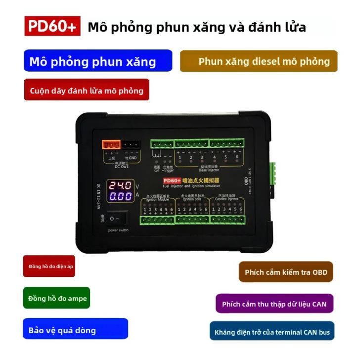 Nền Tảng Bảo Trì ECU PD60+, Thiết Bị Mô Phỏng Phun Nhiên Liệu Và Đánh ...