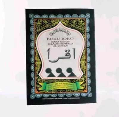 (Ready stock) Buku Iqro Besar Jilid 1 sampai 6 / Buka anak ngaji / belajar membaca