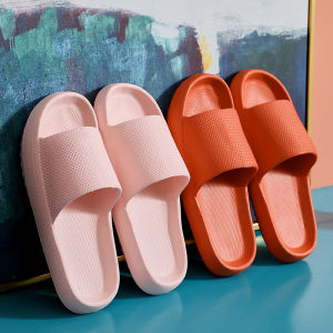 Thick Bottom Slip-Resistant EVA Slippers Mens Summer Indoor Bathing Womens Indoor Cool Sandals Couples Home Shoes