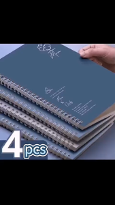 A5 60 Pages Morandi Color Double Coil Design Notebook Suitable for High School Students Notepad