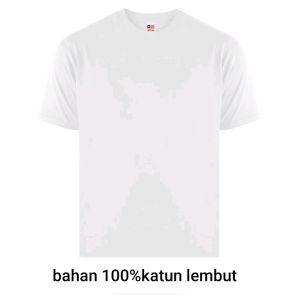KAOS POLOS PRIA COTTON COMBED 30S BAJU LENGAN PENDEK REGULER O-NECK MENS BASIC REGULER T-SHIRT SHORT SLEEVE