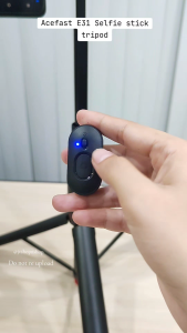 ACEFAST E31 SELFIE STICK WITH AUTOMATIC TRIPOD BLACK