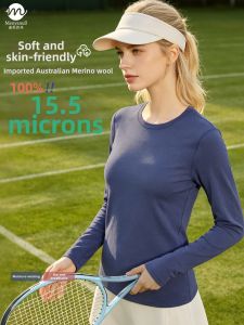 Menyanull | Sweat-Wicking Base Layer Long Sleeve Merino T-Shirt