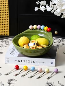 GUOQI | Simple Creative Decorative Fruit Plate with Storage Function