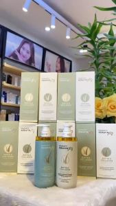 Bộ Dầu gội xả phục hồi giảm gãy rụng làm phồng tóc  Voudioty Keratin X9 Biotin & Collagen