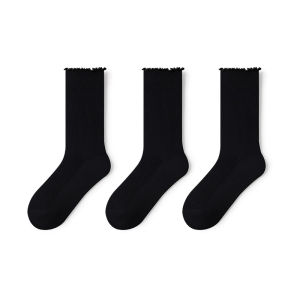 PRIMEET | Summer Thin Stripe Long Socks Cotton