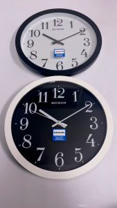 Jam Dinding Edison Sweep EX 338 T7 Diameter 330mm 33cm