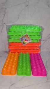 Cetakan Es Batu Bulat Telur Puyuh / Wadah Pencetak Es Krim Cetakan Batu Es Bulat Pencetak Es Batu Cetakan Ice Cream Mold  - Warna Acak