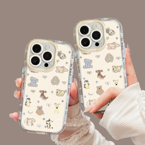 Mirror Animal Puppy for 13 Apple 15promax Phone Case Iphone14 OnePlus 12S Xiaomi 100 Glory 8090 Protective Case P50 Huawei Pura70art Redmi Mate6040