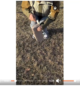 Outdoor Small Foldable Chair Portable Lightweight Durable Stool for Picnic Camping Fishing