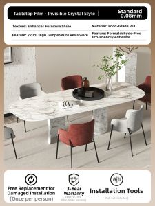 ZTION | Heat-Resistant Stain-Proof Table Protection Film
