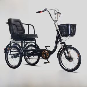 Senior Lightweight Tricycle Wide Seat