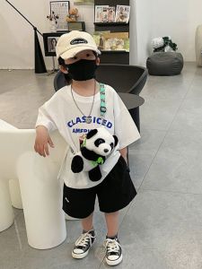 Dễ Thương Túi Đeo Chéo Trẻ Em Panda Thời Trang Sành Điệu Túi Đeo Vai Nhỏ Cho Bé Gái Bé Trai Trẻ Mới Biết Đi Mầm Non Phụ Kiện Em Bé