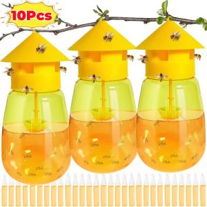 🔥 Fruit Fly Trap Killer Plastic Drosophila Trap Anti Fruit Fly Killer Catcher Garden Orchard Insect Pest Control Fly Bee Catcher
