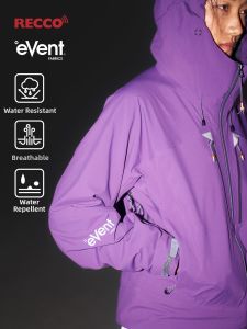 Outdoor Ski Waterproof Breathable Hardshell Jacket