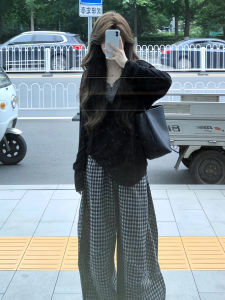 PEIZIXUAN | Attractive Unique Korean-style Womens Outfit Set for Early Autumn
