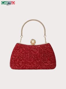 CARTELO | Wedding Red Handbag for Bride and Mother of Bride