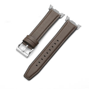 Leather Silicone Hybrid Strap for Samsung Galaxy Ultra(2025) Watch8 9 40/44mm Smartwatch Band for Galaxy Watch Ultra 47mm 8Class