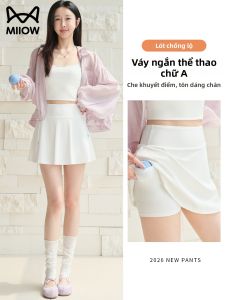 MiiOW | Chân Váy Xòe A-line Cho Tennis và Yoga Chống Xem Thấu Nhẹ Nhàng