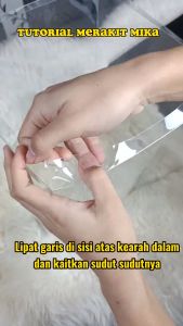 Cake Box Kotak Kue Mika Transparan Dus Hadiah - Tutup Mika 25x25