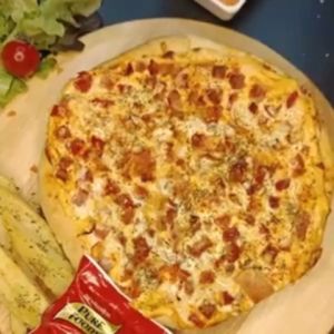 (มีฮาลาล) ซอสพิซซ่า Pizza sauce พิซซ่า ถุงแดง ขนาด 1000 กรัม ตรา เพียวฟู้ดส์