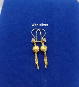 ANTING JURAI DEWASA PERAK 925 LAPIS MAS