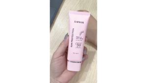 [ Combo 2 có quà] Kem Chống Nắng Phổ Rộng Nâng Tone Kiềm Dầu Sun protection LUKMASK SPF 50+/PA++++ (50ml)