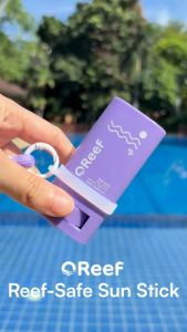 กันแดดสติ๊ก OReef Reef-Safe Sun Stick SPF50+ PA++++ พร้อมสายคล้องกระเป๋า OReef On-the-Go Strap