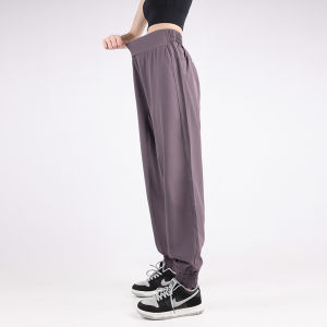 Quần Thể Thao Thoải Mái Thân Thiện Với Da Quần Tập Gym Chạy Bộ Thon Gọn Rộng Rãi Cho Nữ Quần Yoga Cạp Cao Cỡ Lớn Nhanh Khô Mẫu Mỏng Mùa Hè