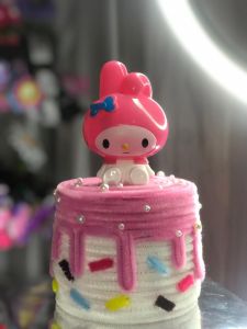 Toples Kawat Bulu Karakter | Kuromi | Melody | Kue Ulang Tahun Awet | Hadiah Lucu Istimewa | Kue ultah