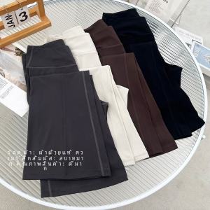 กางเกงขายาวทรงหลวมเอวสูง ทรงขากระบอก กางเกงโยคะสำหรับผู้หญิง ทรงหลวม ระบายอากาศได้ดี กางเกงขายาวลำลอง