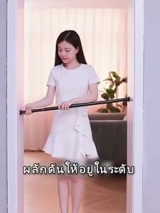 GREENIKA ราวผ้าม่าน ราวม่านอาบน้ำ ปรับระดับยืดหดได้ ไม่ต้องเจาะ รับน้ำหนักเกิน50กก ใช้ได้กับผนังทุกประเภท