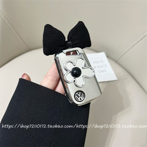 เคสกุญแจรถยนต์ TPU สำหรับ Volkswagen Passat Bora Polo Golf 25 รุ่น เปลือกป้องกันแบบยูนิฟอร์ม วัสดุอื่นๆ ของตกแต่งภายในรถ