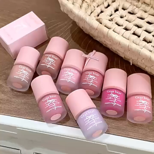 Blush onlong lasting dan waterproof multi-use watery blush matte 8 color warna blush on cair lucu murah Korea pigmented perona