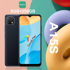 OPPO | OPPO A15S rear fingerprint/facial recognition dual Nano-SIM smartphone 4G/8GB+256GB memory 4230mAh battery GPS positioning