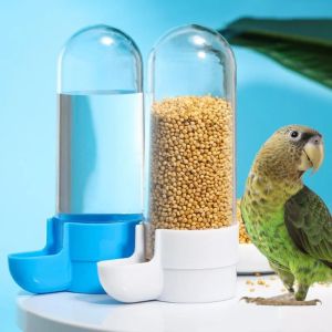Hanging Pet Feeder for Squirrel Parrot Automatic Bird Water Dispenser Food Box Cage Accessories Birds Supplies