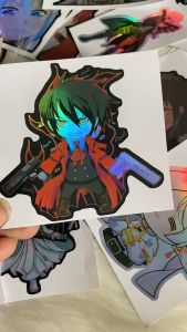 Stiker Hologram Ultimate alucard ukuran 8 cm