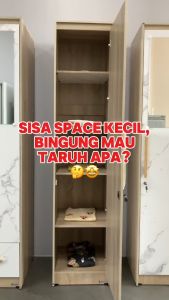 lemari pakaian 1 pintu ambalan// lemari pakaian 1 pintu/freeongkir 5km dr toko/chat admin/only jabodetabek