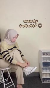 Maudy Sweater Rajut Premium Oversize