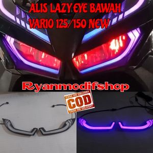 LAMPU ALIS HONDA VARIO 125 150 NEW LAZY EYES HONDA VARIO NEW 125 150 NEW BAWAH SAJA