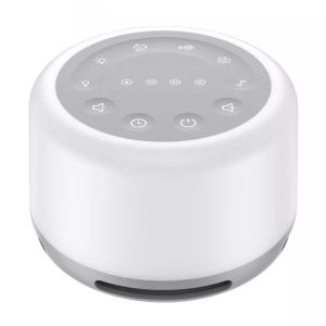Brifit เครื่องเสียงสีขาว 24 เพลงผ่อนคลายเสียงไฟกลางคืน 7RGB 7เวลาปิดอัตโนมัติ 30/60/90 วินาที คุณสมบัติ เครื่องเสียงชาร์จไฟ สำหรับนักเดินทางผู้ใหญ่วัยทารก โฮมออฟฟิศ