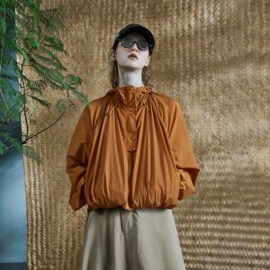 Light Outdoor Casual Sporty Loose Hooded Jacket