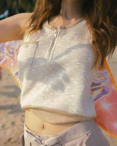 AIYU KNIT TANK TOP / AIYU PANTS / AIYU LACE PANTS