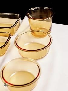 Boron Silicate Glass Segmented Meal Box