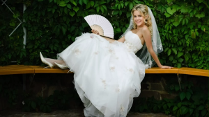 3Pcs White Paper Hand Fan Wedding Bamboo Foldable Bridal Church Ceremony Fan