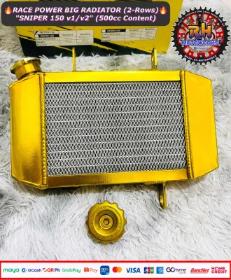 SNIPER 150 RADIATOR RACE POWER GOLD EDITION BIGGER CONTENT (500ml)