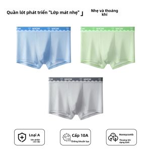 Quần lót MiiOW cho học sinh làm bằng Ice Silk thoáng khí mỏng nhẹ