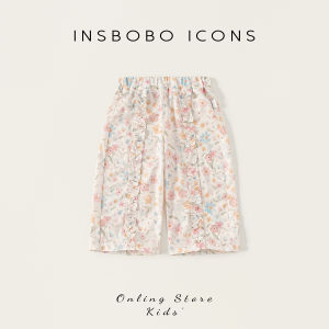 insbobo | Quần Dài Ống thẳng Form Rộng cho Bé Gái
