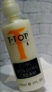 Curl Molding Cream Hair Styling by T-TOP