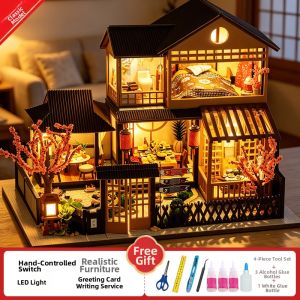 QIAOZHIJIANG | Japanese Style DIY Cottage Model Kit